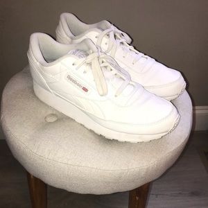 White Reebok Classic Renaissance Size 10